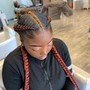 Feed in braids medium (7-12 braids)