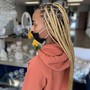 Knotless box braids