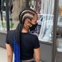 Thee Stallion braid ponytail