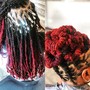 Add on Loc Style two to four braids