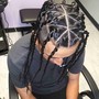 Mens Braids full head