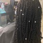 Medium knotless bohemian twist