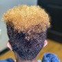 Wash and go on shaved/tapered/no sides