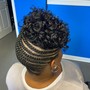 Wet Set/short relaxed hair only