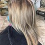 Partial Foil Highlights, Color Between Foils &amp; Toner