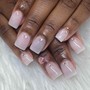 The Nudes w/Basic Nail Art Overlay