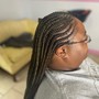 Large Two Buns Stitch Braids