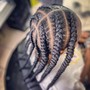 2 Feed In Braids