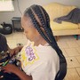 Large Two Buns Stitch Braids