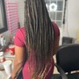 Large Boho Box Braids