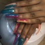 Deluxe Spa Pedicure W Gel Polish