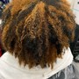 Color entire head of dreads