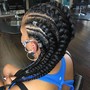 Feed In Braids (Corn Rows)