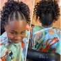 Kids braids no hair  added