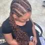 4 Feed in Braids