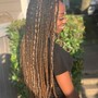 Bohemian Knotless Box Braids Med/Lrg