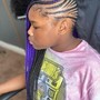 2 Indian/Feed In Braids