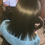 HALF UP/ HALF DOWN SEW-IN