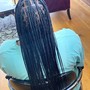 Medium box braids