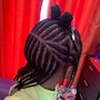 Large Kids Knotless Braids