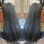 Jumbo knotless Braids