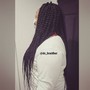 Med-Large Knotless Braids(Premium Hair Included)