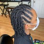 2 strand Twist (style can take 3-4 hours)