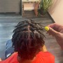 Shoulder length 2 strand Retwist