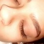 Individual Lashes. Classic natural look