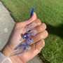 Custom acrylic nails