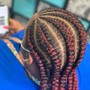 Medium Knotless/ Box Braids