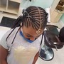 Kid Girl Braids no weave (ages 4 -8)