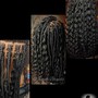 Medium goddess knotless braids