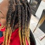 Adult large knotless braids