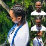 Feed in Braid Ponytail