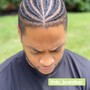 Men's Crown Design Braids