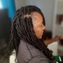 Small faux locs