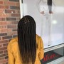 Senegalese twist (medium waist length)