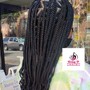 Goddess Boxbraids Smedium size waist length