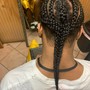 Takedown braids