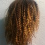 Relaxer sides and back only