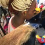 Faux Locs Mid Back