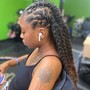 Loc Re-twist with two strand twist style