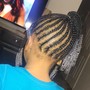 Jumbo Feed In Braids