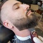 Haircut and beard  /hot towel shave