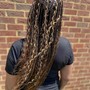 Natural Hair Box Braids/ 2 strand twist