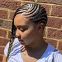 Natural Hair Cornrows