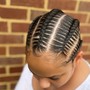 Natural Hair Cornrows