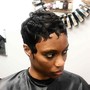 NEW SHORT Pixie Haircut | Virgin Relaxer