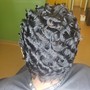 Relaxer Only sides and  back